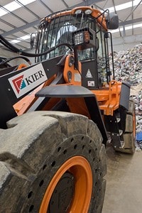 Kier has adopted five new vehicles for operations at the Pure MRF in Warwickshire